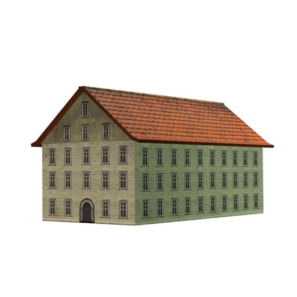 Low Poly Building #3 preview image 1